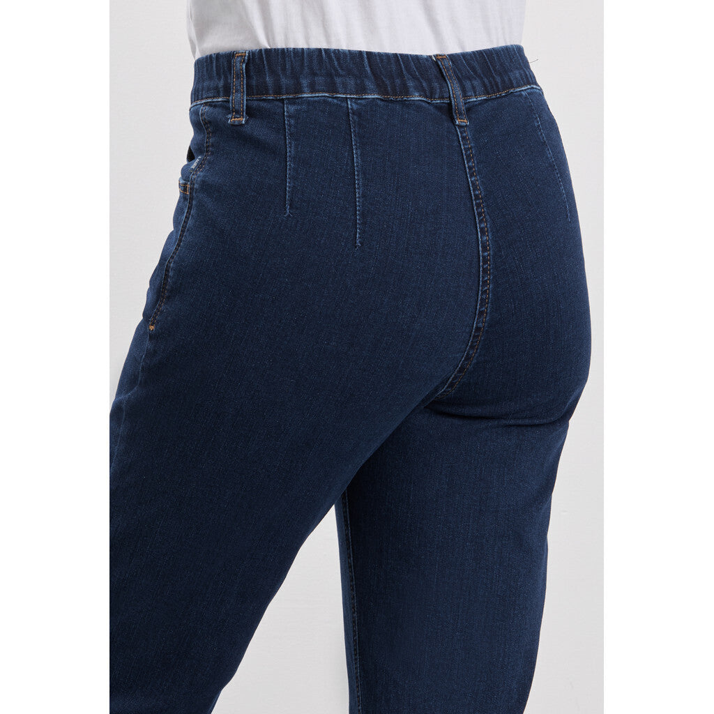 Kelly Kort mörk denim