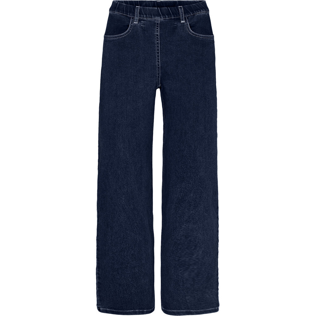 Donna Kort - Mörk Denim