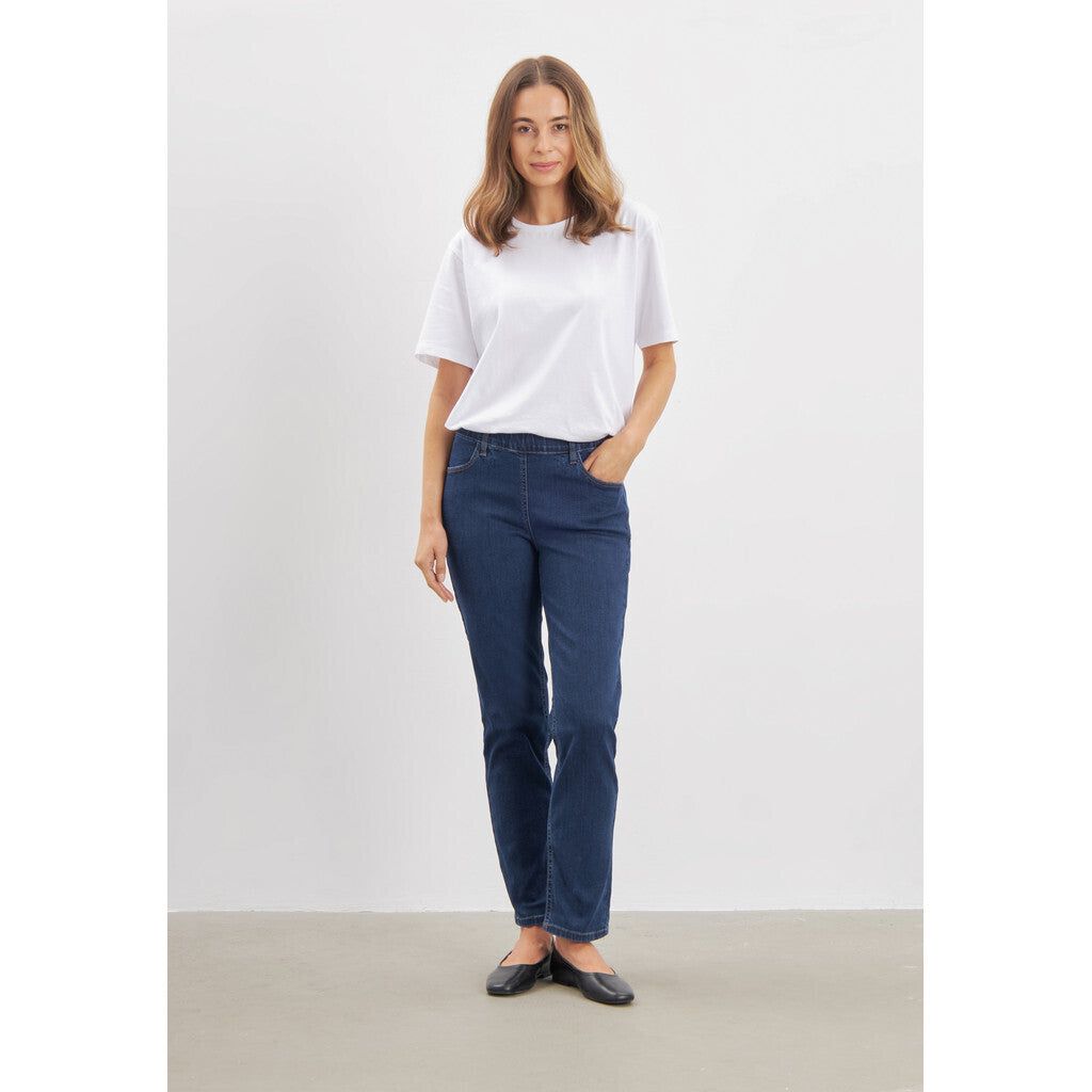 Kelly Kort mörk denim