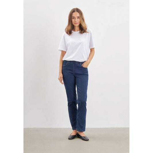 Kelly Kort mörk denim