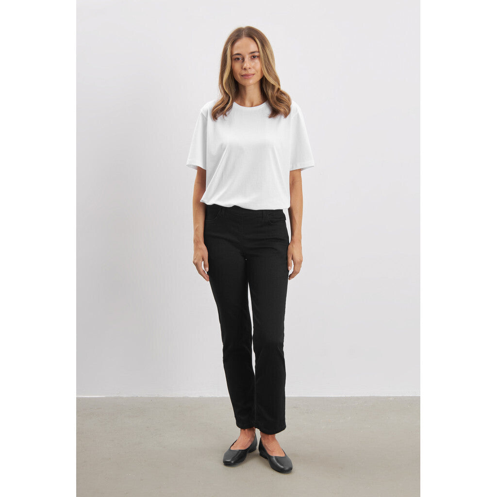 Kelly Kort svart denim