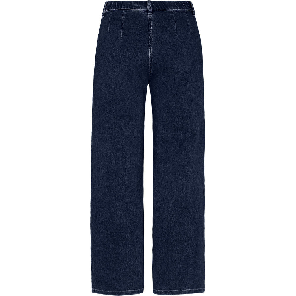 Donna Kort - Mörk Denim