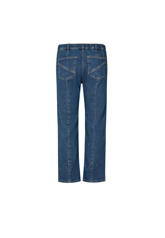 Slender Rouge kort - Denim