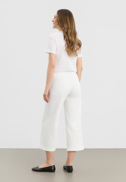 Donna 7/8-dels längd LIMITED EDITION vit bomull