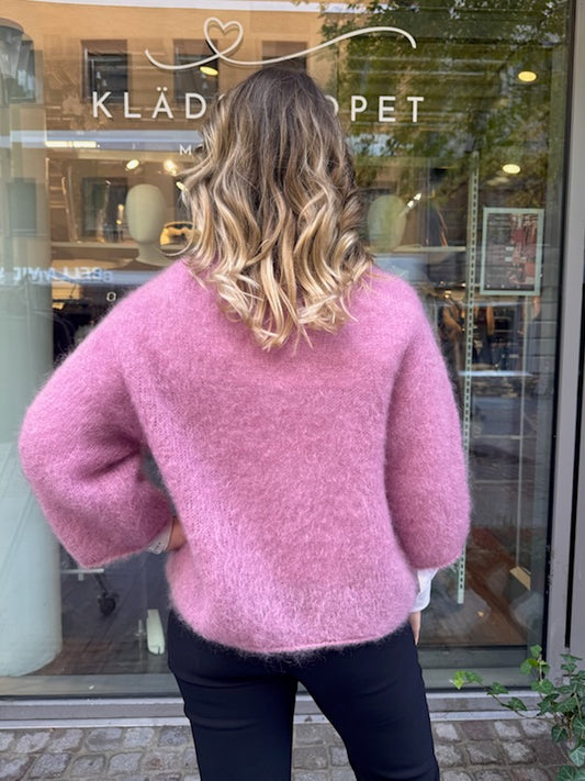 Kid mohair tröja, rosa