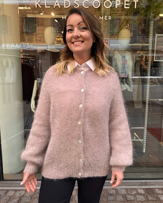 Kid mohair kofta, sand