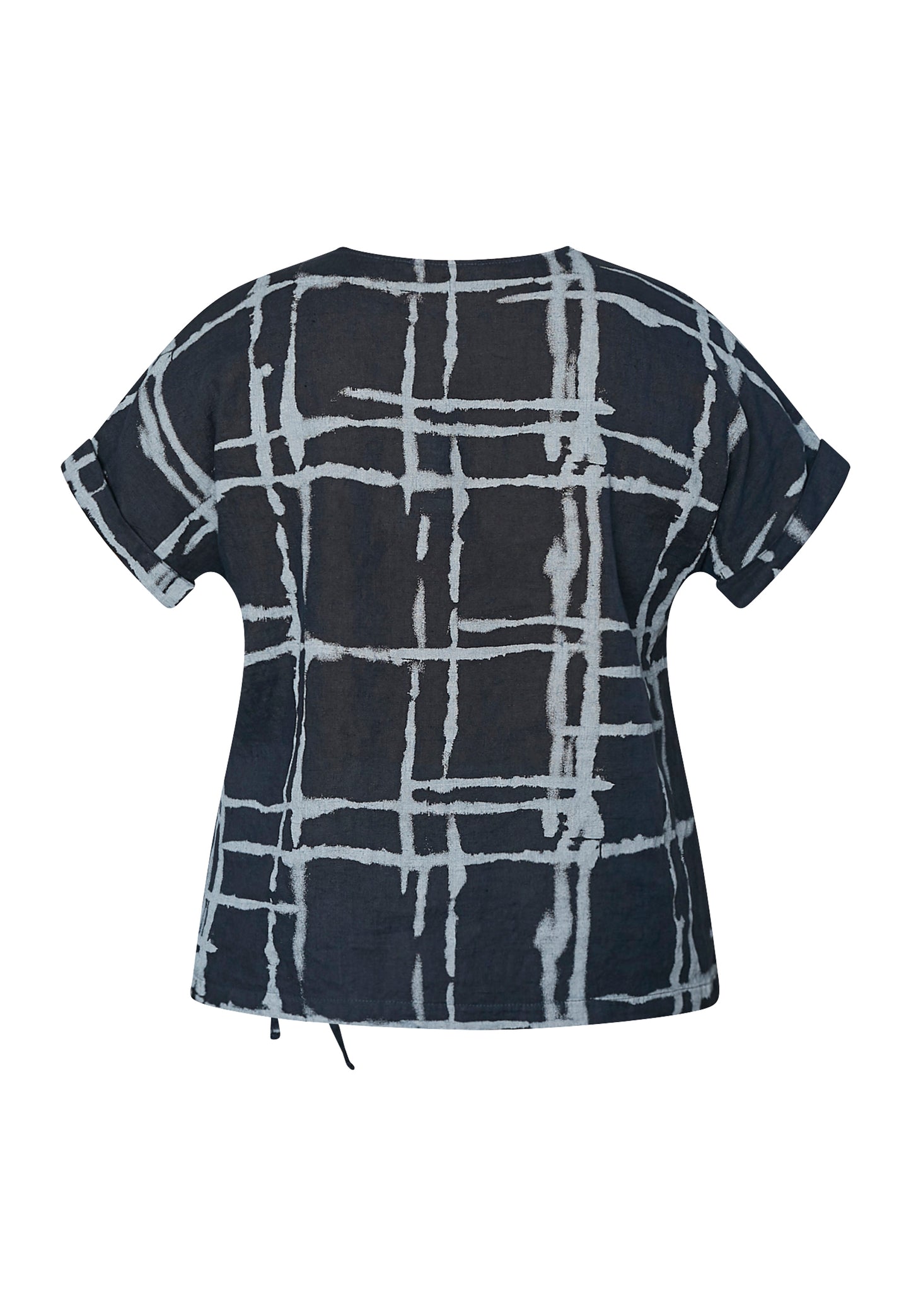 Blus i linne Jasna - Marin