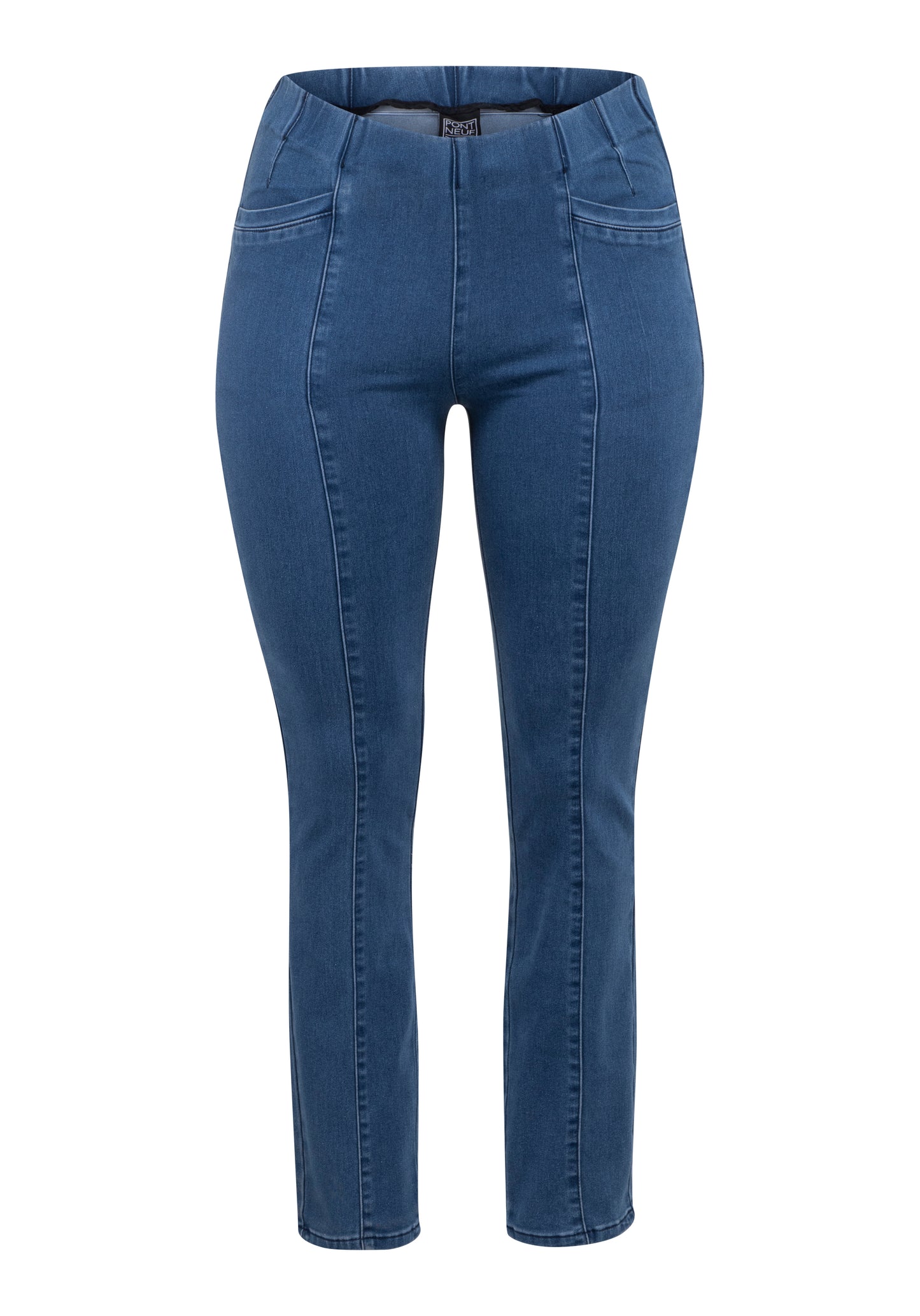 Dra på byxa jeans Lis - Flera färger