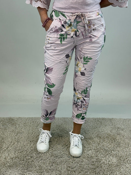 Blommig byxa Signe - Flera färger